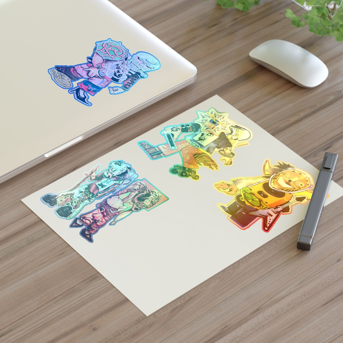 'KHARACTYURES' STICKER SHEET