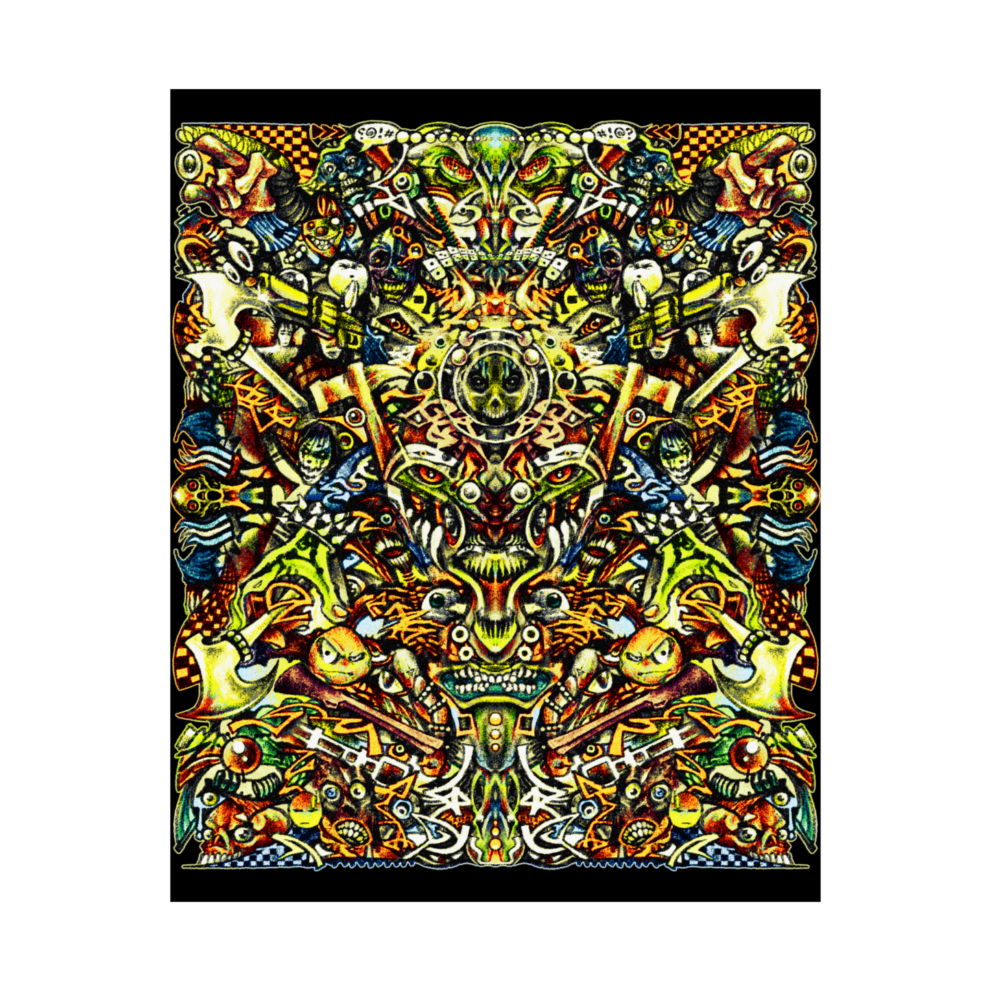 'DOMINO EFFECT / BLINDSPOT' POSTER