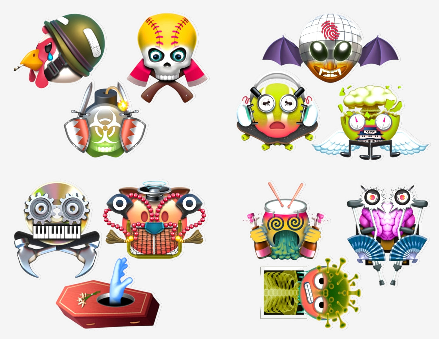 LMOJI STICKER SHEET