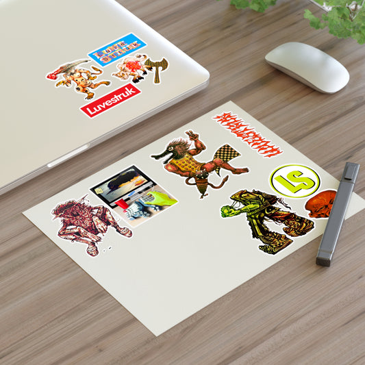 LUVESTRUK STICKER SHEET