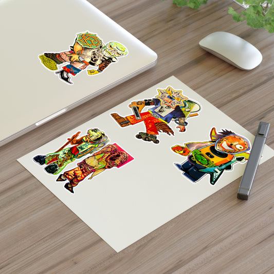 'KHARACTYURES' STICKER SHEET