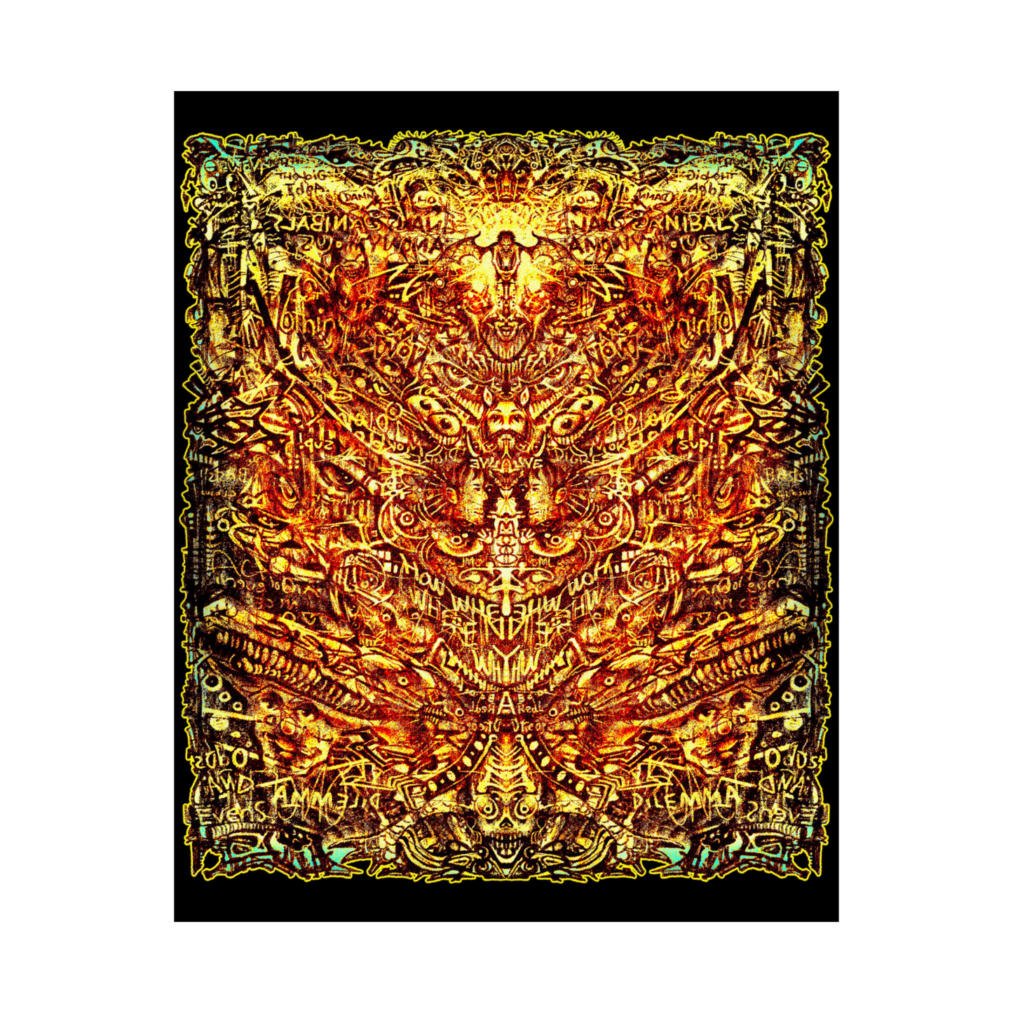 'ARTMAGEDDON / SAVIOR' POSTER