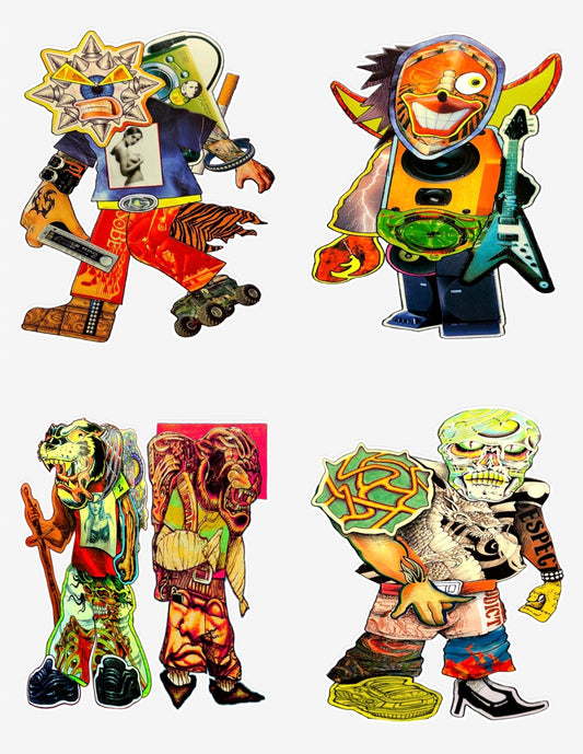 'KHARACTYURES' STICKER SHEET