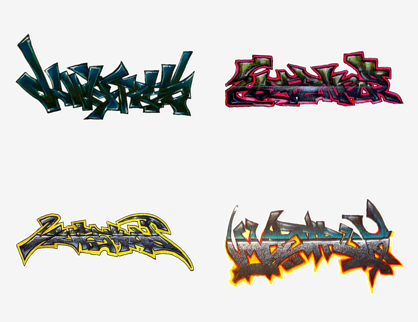 LUVESTRUK TAG STICKER SHEET