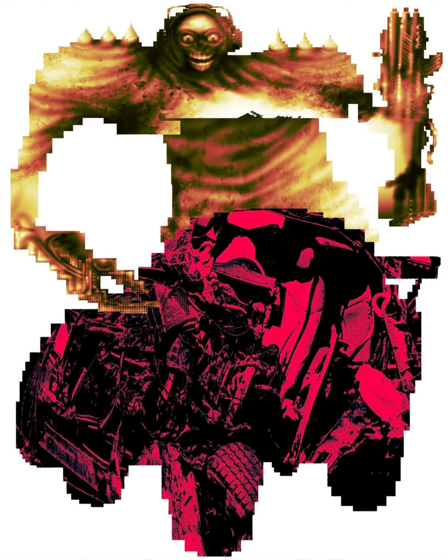 PIXEL CRASH PRINT