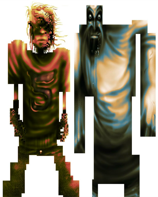 PIXEL PEOPLE PRINT