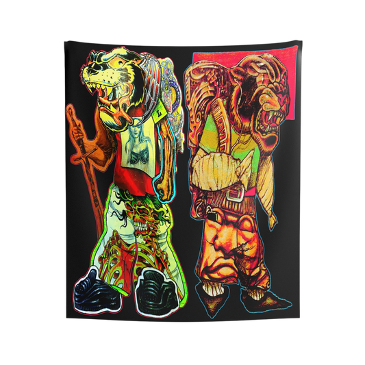 'SECOND GUESSING' TAPESTRY