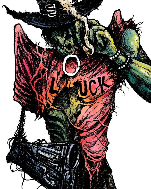 ZERO LUCK PRINT